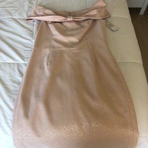 Rickie Freeman for Teri Jon off shoulder dress